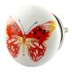 Multicolor Butterfly Ceramic Flat Wardrobe Knob Online
